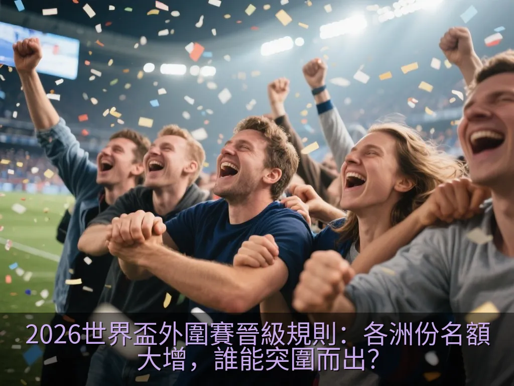 2026世界盃外圍賽晉級規則：各洲份名額大增，誰能突圍而出？