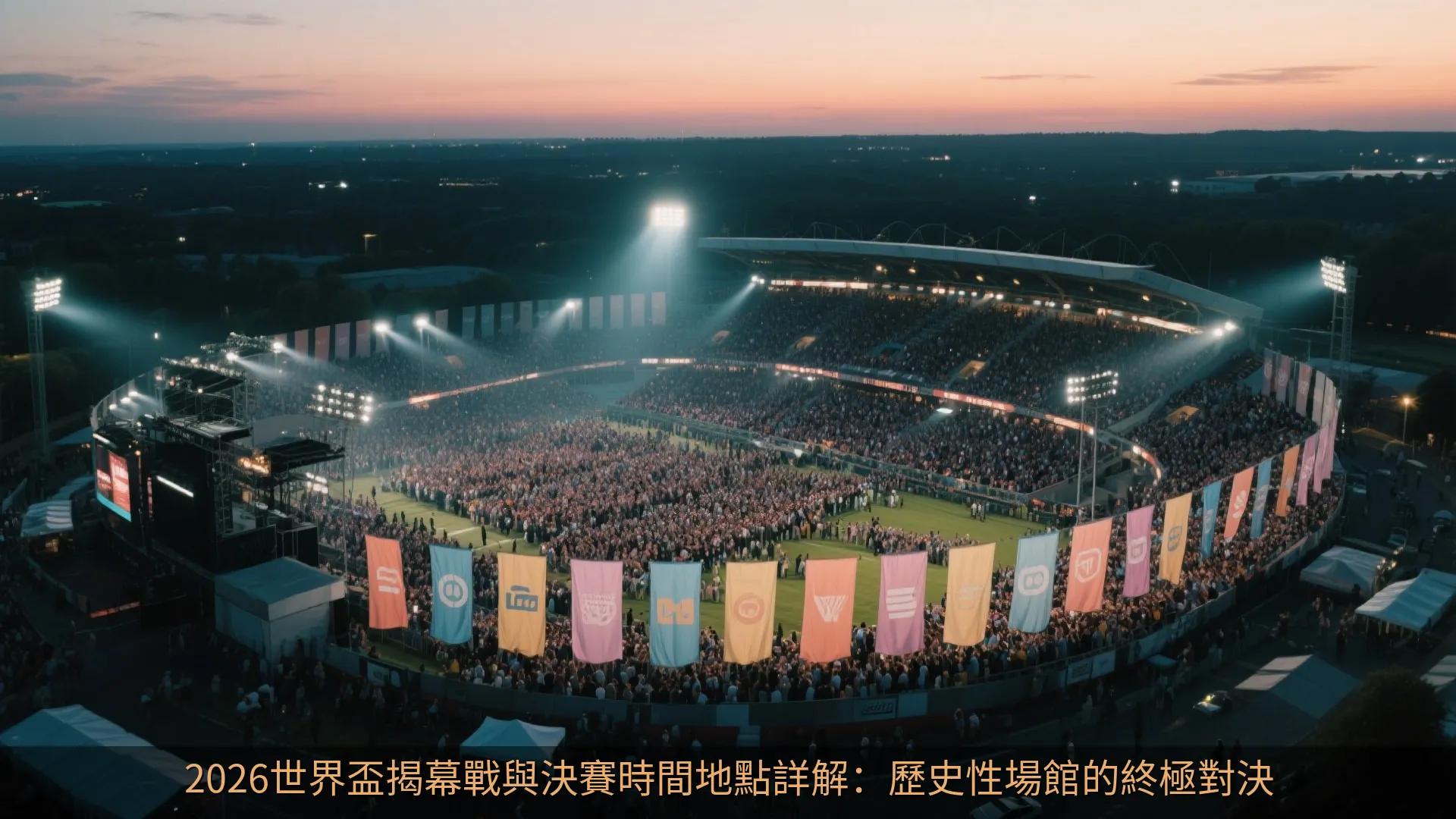 2026世界盃揭幕戰與決賽時間地點詳解：歷史性場館的終極對決